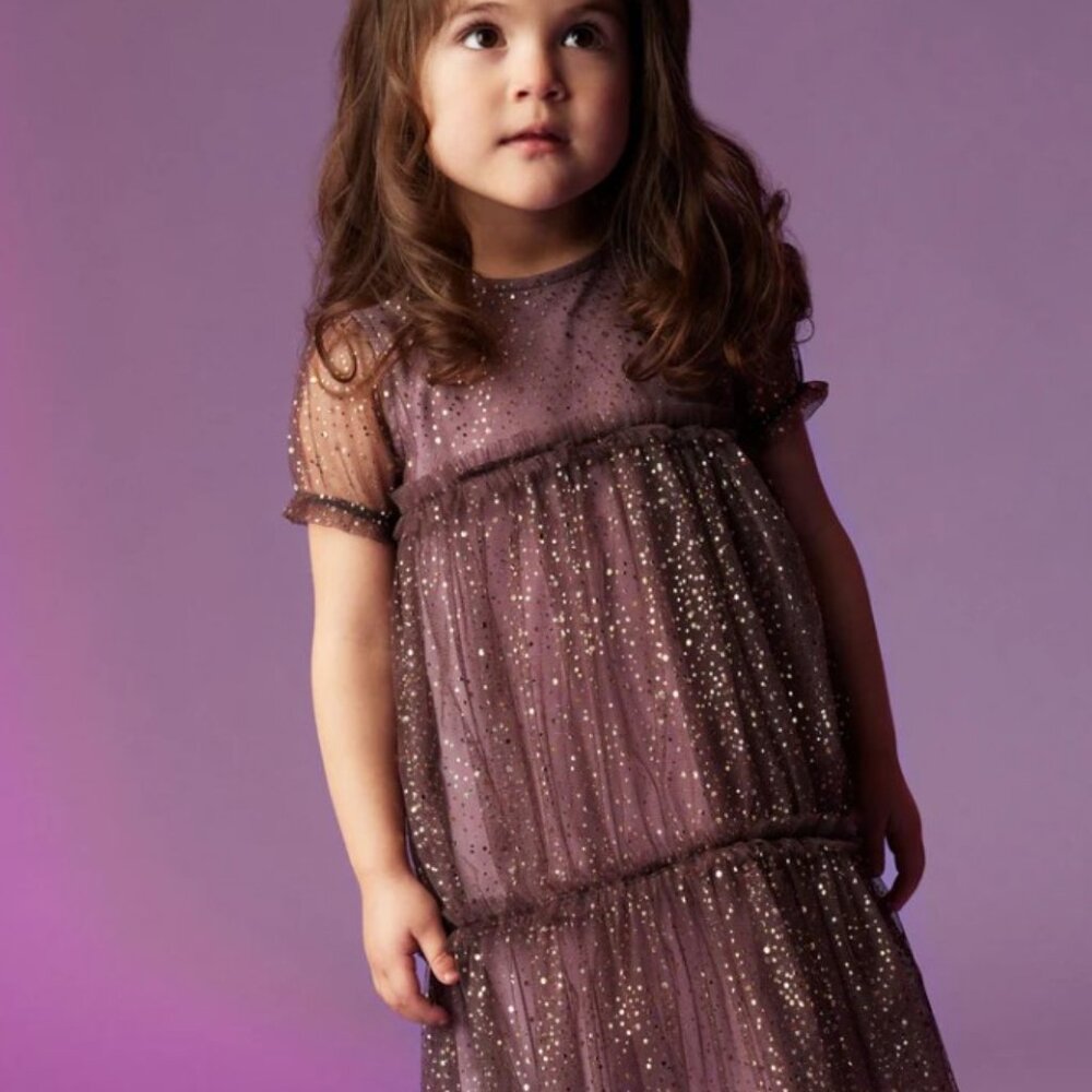 CREAMIE Girls Sparkling Dress